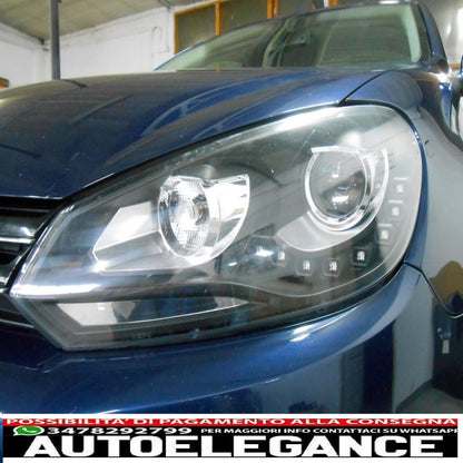 headlights suitable for VW Golf 6 VI (10.2008-2012) LED DRL daylight GTI look 