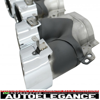 central grille with diffuser and exhaust tips suitable for mercedes cls class c257 (2018-up) gtr cls53 only design rear bumper amg line