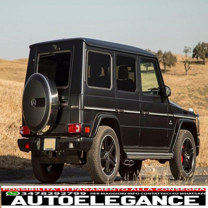 Copertura fittizia per fotocamera posteriore adatta per mercedes classe g w463 (1989-2017) senza fotocamera AUTOELEGANCERICAMBI
