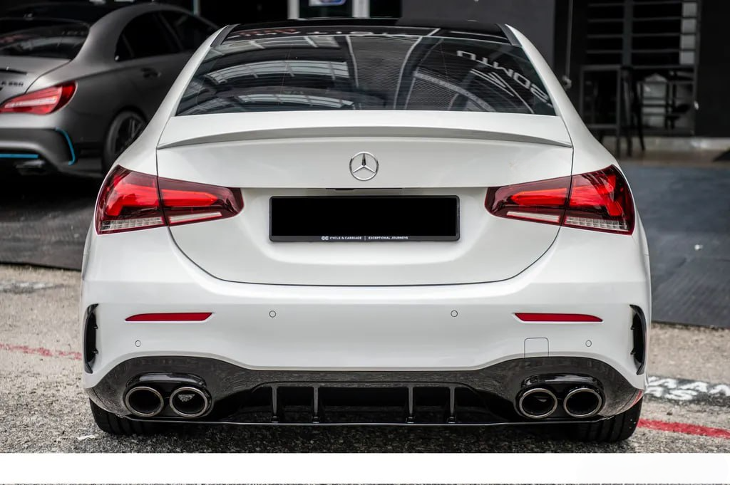 BODYKIT ADATTO PER MERCEDES CLASSE A W177 SEDAN 2018+ LOOK A45 DESIGN SPORTIVO