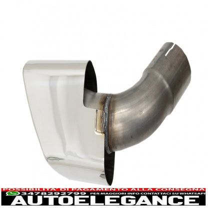 Diffusore mantovana paraurti posteriore e terminali di scarico quadrati adatti per bmw x6 f16 v8 design stile m-tech