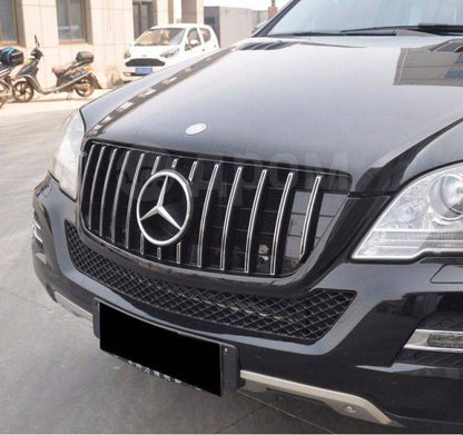 GRIGLIA ADATTA PER MERCEDES ML W164 FACELIFT 2008-2011 DESIGN AMG LOOK CROMATA