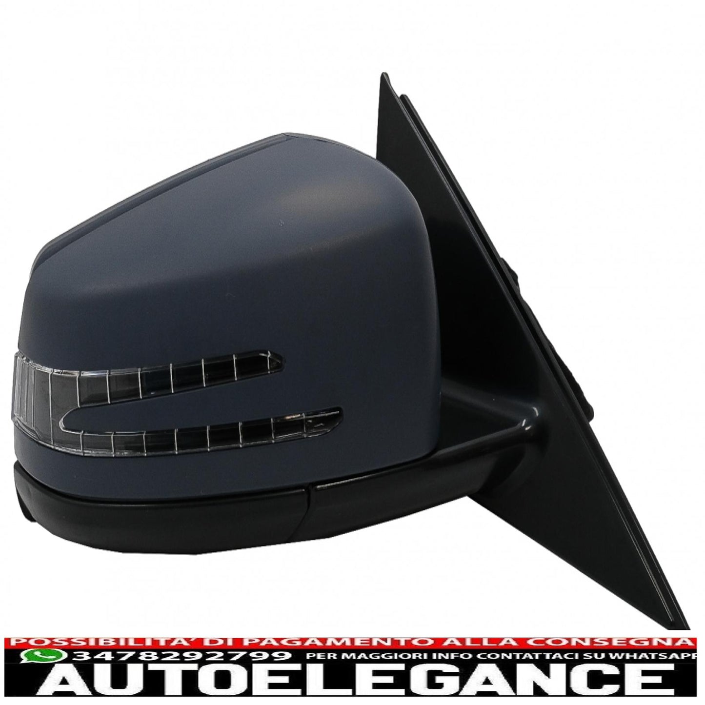 Complete mirror assembly suitable for mercedes s class w221 (2005-2010) restyling design