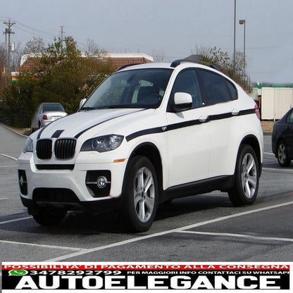 Roof rails suitable for bmw x6 e71 e72 (2008-2015) black