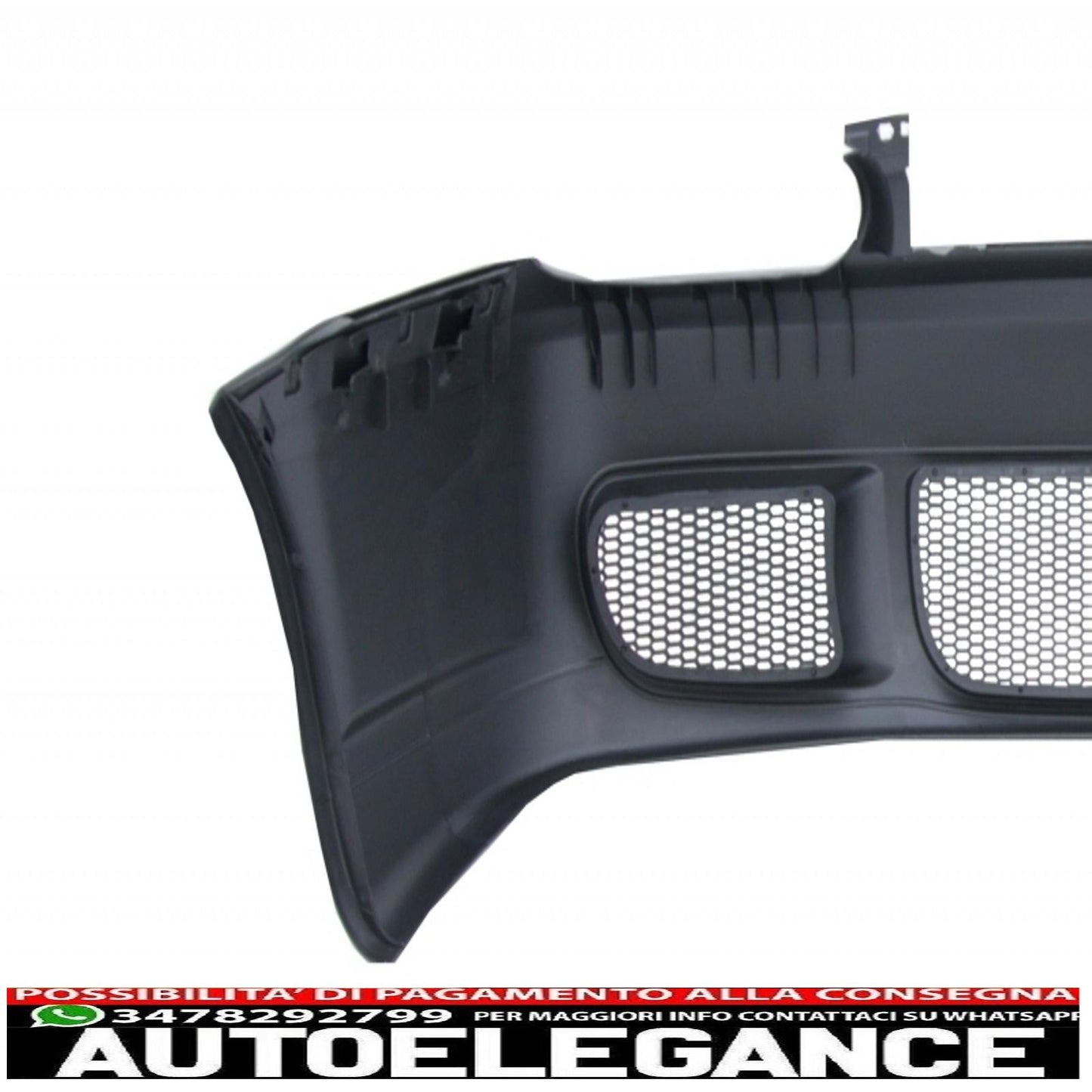 front bumper with spoiler and central grille suitable for vw golf iv 4 mk4 (1998-2004) look r32
