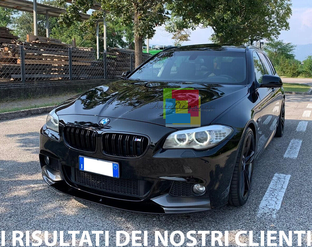 BMW SERIE 5 F10 F11 LIP SPOILER SOTTO PARAURTI ANTERIORE ABS PARAURTI M LAMA ..- AUTOELEGANCERICAMBI