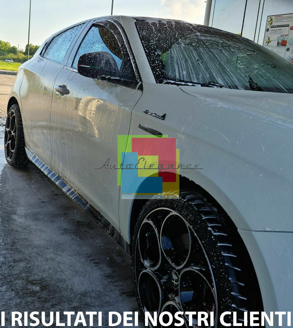 ALFA ROMEO 147 3 5 PORTE MINIGONNE LATERALI ABS LOOK SPORTIVO SOTTO PORTA 0035 AUTOELEGANCERICAMBI