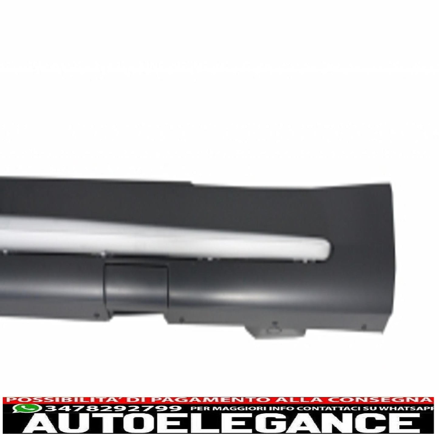 body kit with exhaust tips suitable for mercedes w222 s-class (2013-07.2017) s65 s63 design 