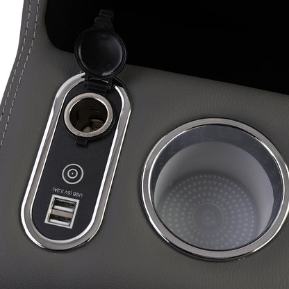 BRACCIOLO CENTRALE ADATTO PER MERCEDES VITO W447 2003-2019 LOOK GRIGIO