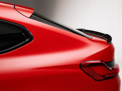 SPOILER BAGAGLIAIO ADATTO PER BMW X4 G02 2019+ LOOK M COMPETITION NERO LUCIDO
