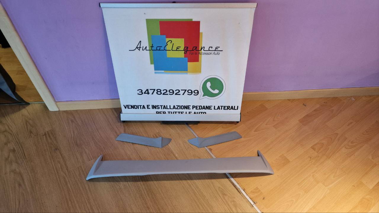 SPOILER ADATTO PER SEAT LEON 5F STATION WAGON 2012-2020 LOOK FR DESIGN GREZZO