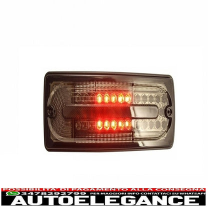 Smoked Rear Bumper LED Tail Lights Fit For Mercedes Benz W463 G Class (1989-2017) G63 G65 Design