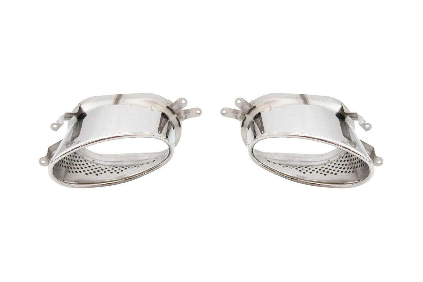 Suggerimenti scarico diffusore Bumber Valance per Audi A4 B8 B8.5 2012-2015 RS4 design-mostra il titolo originaleTesto originaleBumber Valance Diffuser Exhaust Tips For  Audi A4 B8 B8.5 2012-2015 RS4 Design