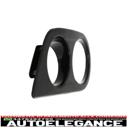 paraurti anteriore con fendinebbia e coperture adatto per bmw e46 serie 3 (1998-2004) m3 look