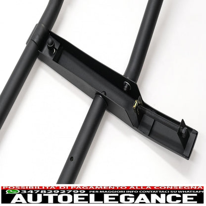Bullbar adatto per mercedes classe g w463 (1989-2018) nero solo per paraurti g63 g65 AUTOELEGANCERICAMBI