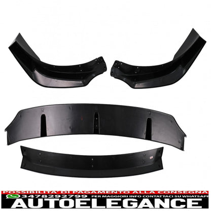 Bodykit aerodynamic body kit suitable for bmw x6 g06 (10.2019-03.2023) m-tech black knight design piano black