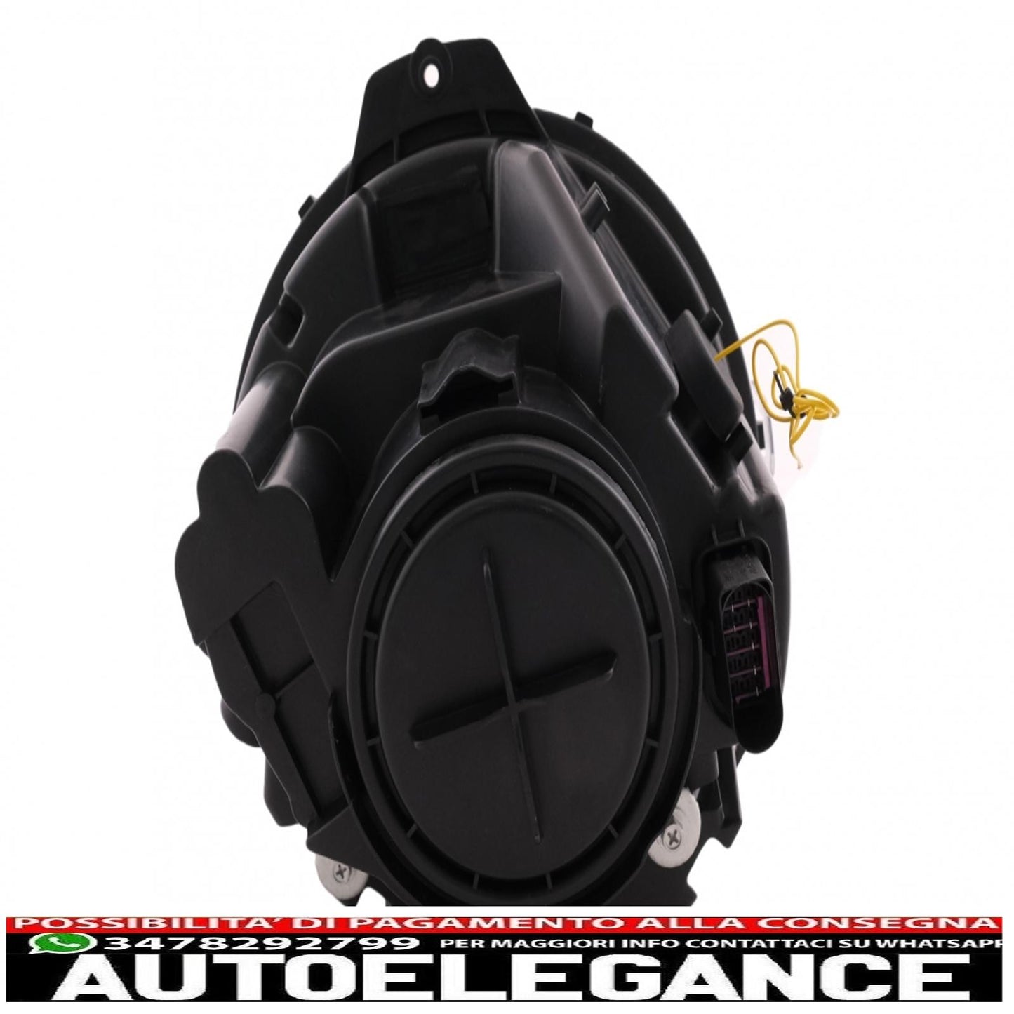 fari anteriori full led adatti per mercedes classe g w463 (2007-2017) design nero facelift 2018