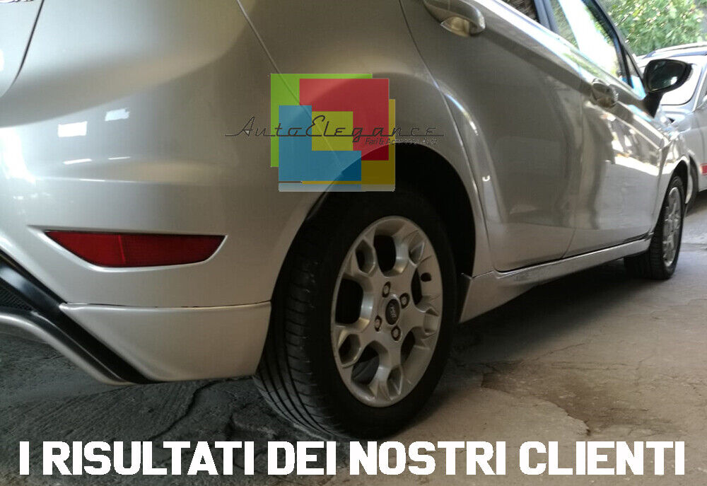 MINIGONNE LATERALI FORD FIESTA 5 PORTE 08-17 SOTTO PORTA LOOK ST / ZETEC S ABS