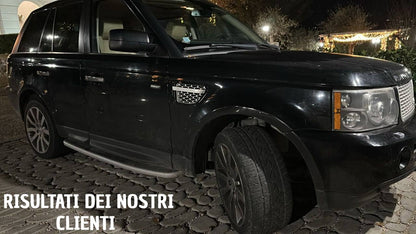 PEDANE ADATTE PER RANGE ROVER SPORT L320 2005-2012 OEM ALLUMINIO LOOK SPORTIVO