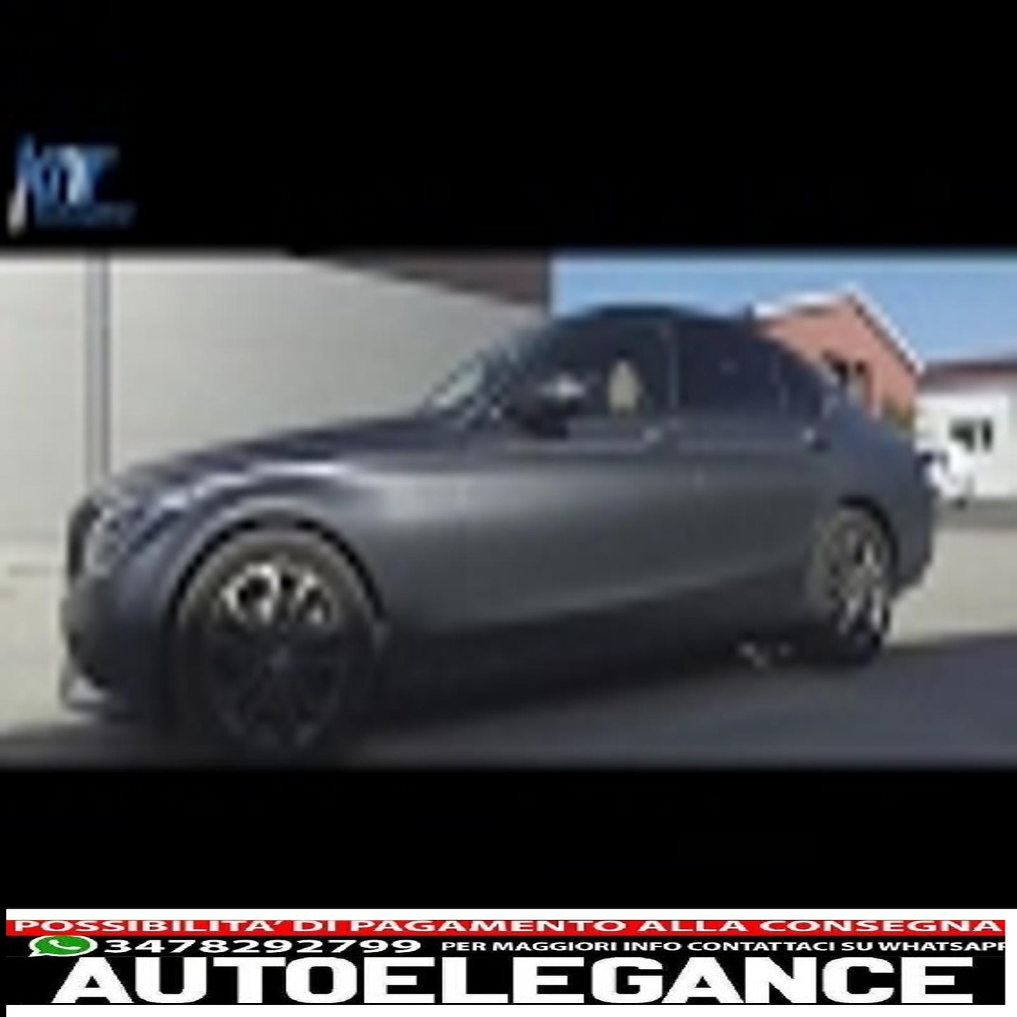 alettone spoiler per bagagliaio adatto per mercedes classe c w205 (2014-2020) AUTOELEGANCERICAMBI