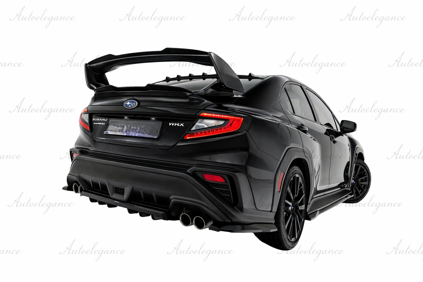 🔥ART.9596 SPLITTER POSTERIORE (CON BARRE VERTICALI) PER SUBARU WRX STI Mk2🔥