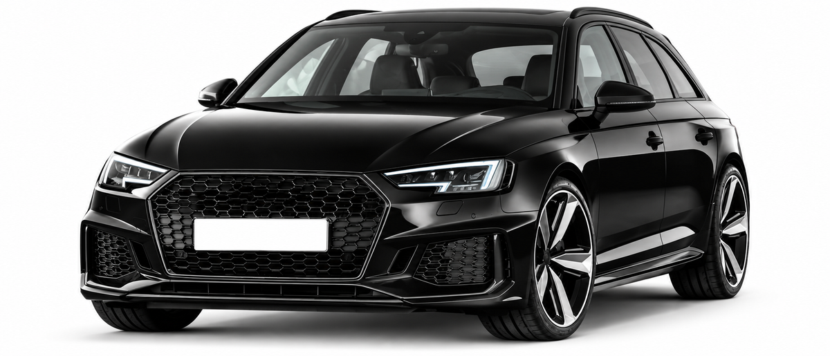 👉Griglia stile RS4 adatto per Audi A4 (B9) (2015-2019) nero lucido👈