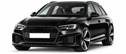 👉Griglia stile RS4 adatto per Audi A4 (B9) (2015-2019) nero lucido👈