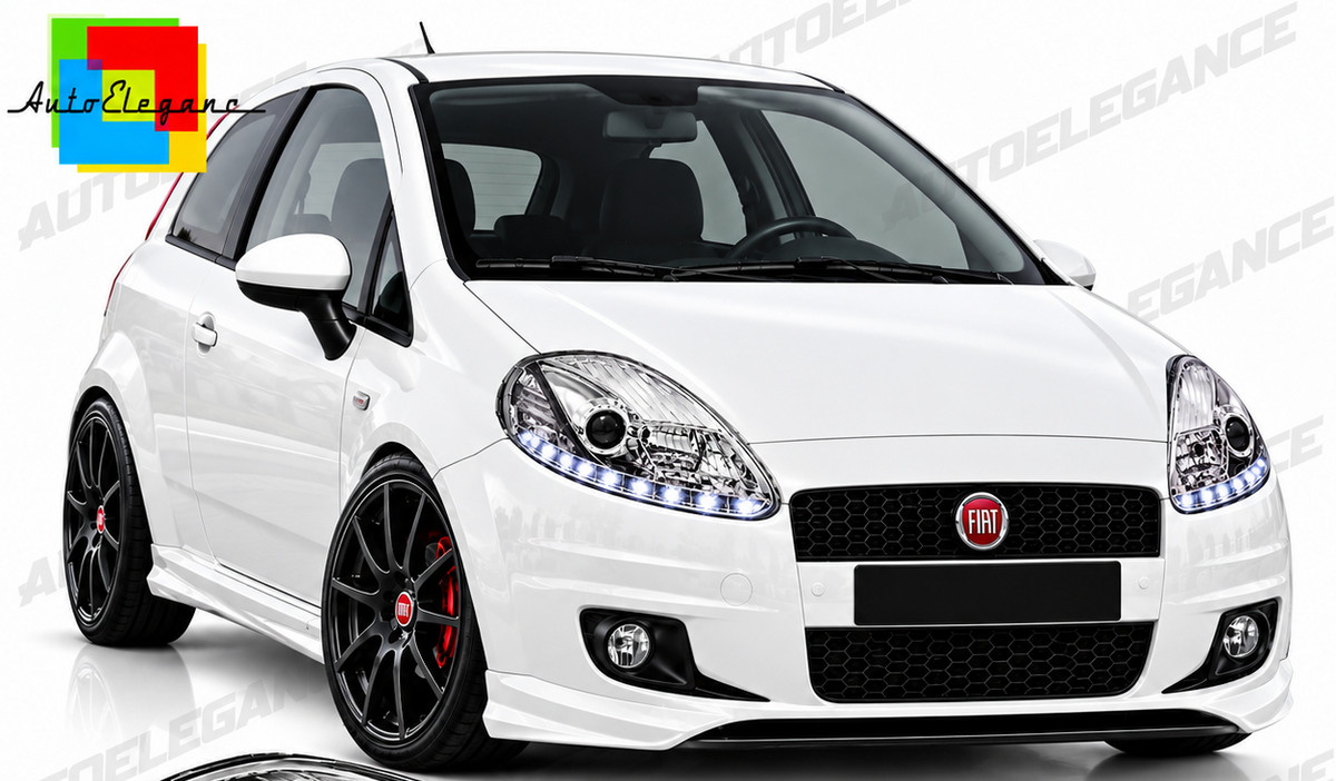 ART.11147 FARI ANTERIORI ADATTO PER FIAT GRANDE PUNTO 09.05-08