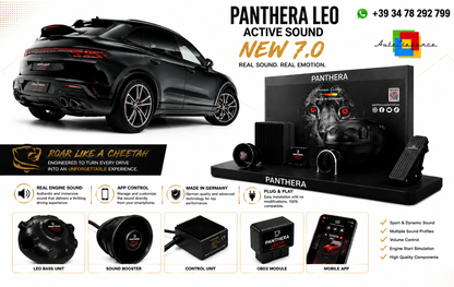 💕ART.2672 PANTHERA Soundsystem Booster 7.0 - Porsche Macan EV Mk1💕