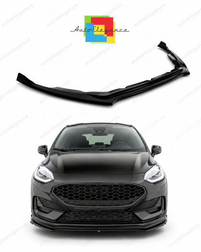 💕 Splitter adatto per   Ford Fiesta ST MK8.5  nero lucido 💕