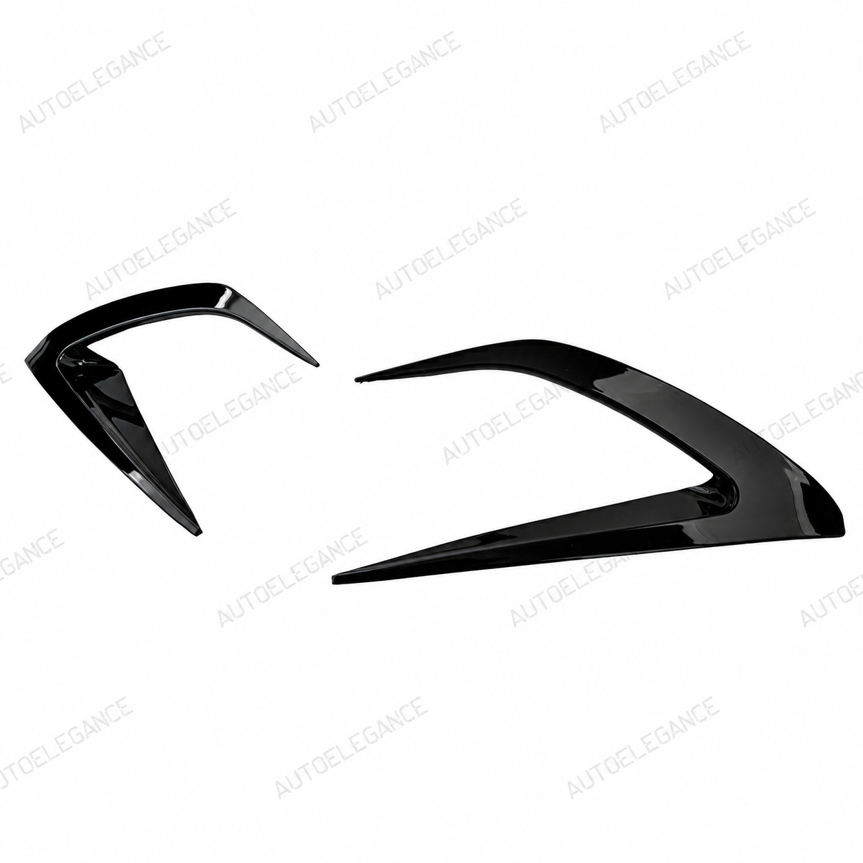💫ART.10137 Splitter Flaps Anteriori Nero Lucido per Mazda MX-5 ND 2015+💫