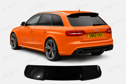 🔥ART.9892 SPOILER PER AUDI A4 B8 AVANT STATION WAGON 8K NERO LUCIDO LOOK RS4🔥