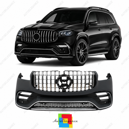 👉Paraurti Anteriore per Mercedes X167 20+ Look GLS 63 AMG👈