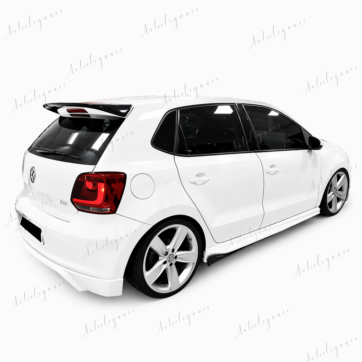 🔥ART.9576 MINIGONNE LATERALI IN PLASTICA GREZZO PER POLO Mk5 / 2009-2017🔥