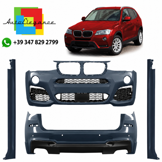 👉Bodykit M-Tech adatto per BMW X3 F25 Facelift 2014-2017👈