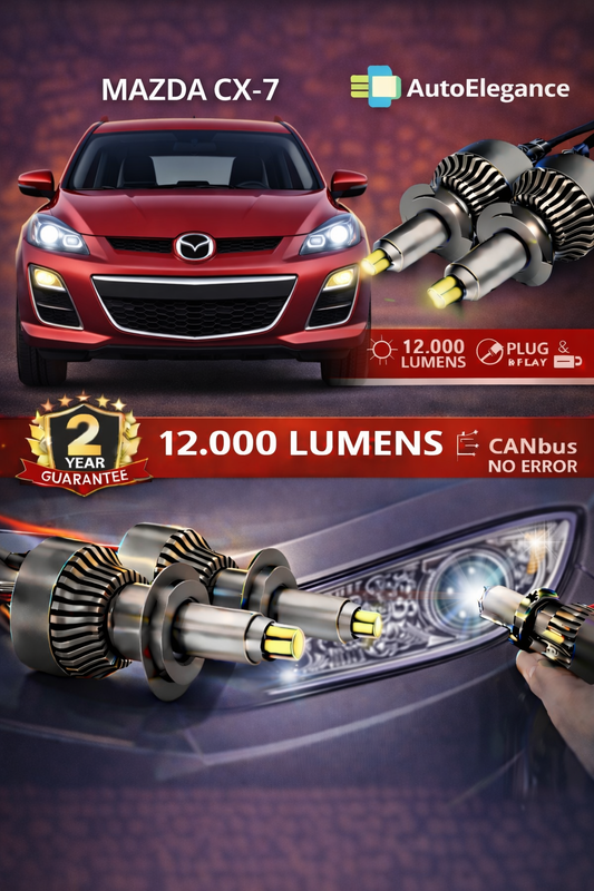 KIT LED per Mazda CX-7 ANABAGLIANTI H7 CANBUS Bianco 6500K 360 gradi