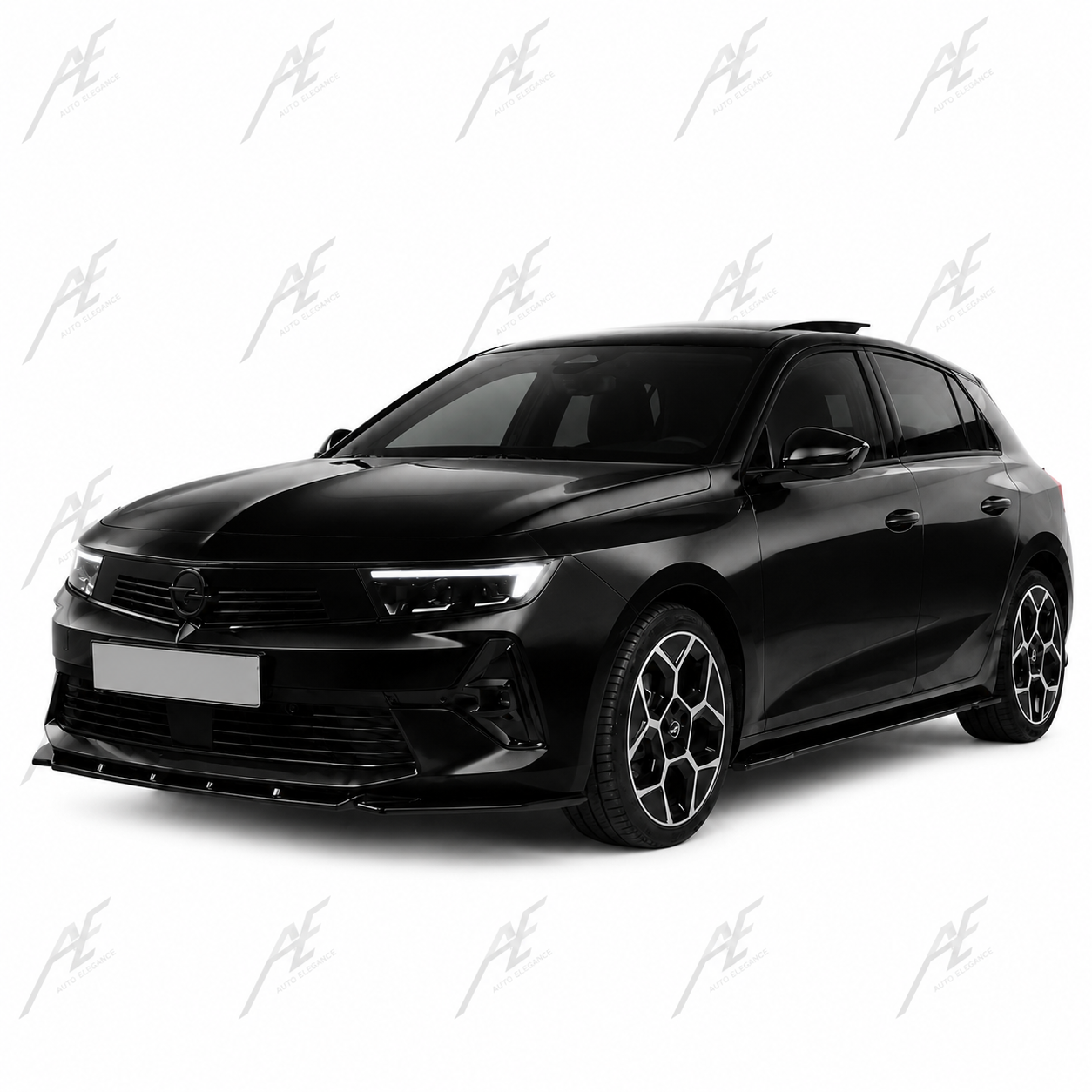 💕SPLITTER   Opel Astra L 2020+ NERO  LUCIDO 💕