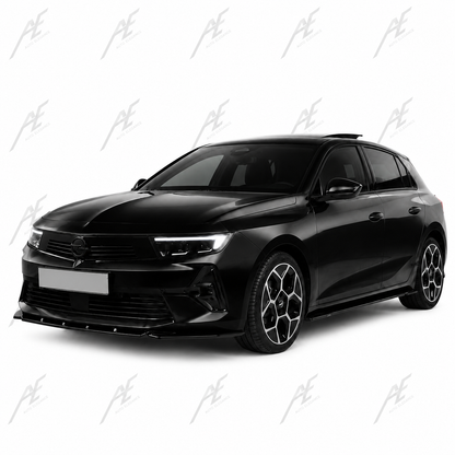 💕SPLITTER   Opel Astra L 2020+ NERO  LUCIDO 💕