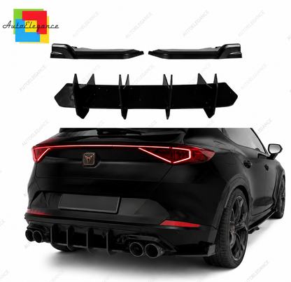 👉Spoiler Labbro Paraurti Posteriore Cupra Formentor MK1 20-24  Nero Lucido👈