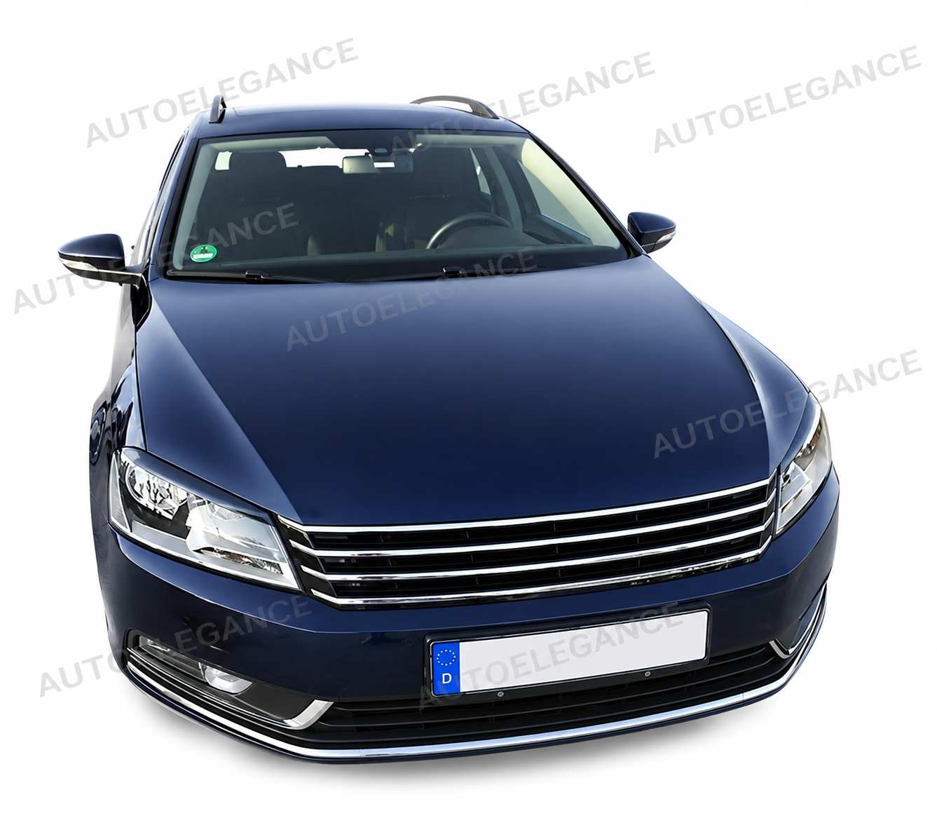 💫ART.10062 GRIGLIA NERA CROMATA PER VW PASSAT B7 2010-2014💫