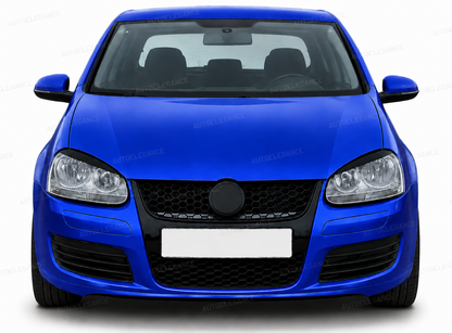 💫ART.10131 COVER COPRI FARI "EVIL EYE" NERO LUCIDO - VW Golf 5 2003–2008💫
