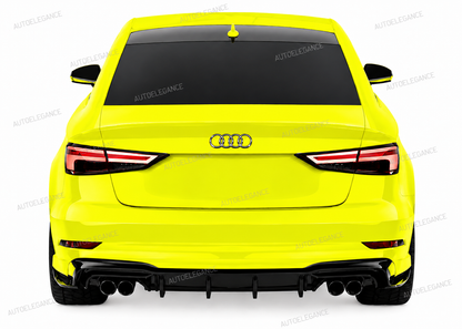 ART.2345 RV-AAD-011 DIFFUSORE AUDI S3 SEDAN 8V FACELIFT 2016-2020 SLINE