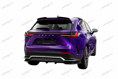 🔥ART.9796 SPLITTER POSTERIORE (CON BARRE VERTICALI ) LEXUS NX F-SPORT Mk2🔥