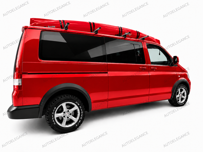🔥0337 PARAFANGHI ADATTI PER VW TRANSPORTER T5 T5.1 2003-2015 NERO OPACO 🔥