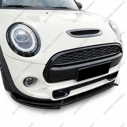 💫Splitter (3 Pezzi) Nero Lucido per Mini Cooper S e JCW F55 F56 F57 2014-2021💫