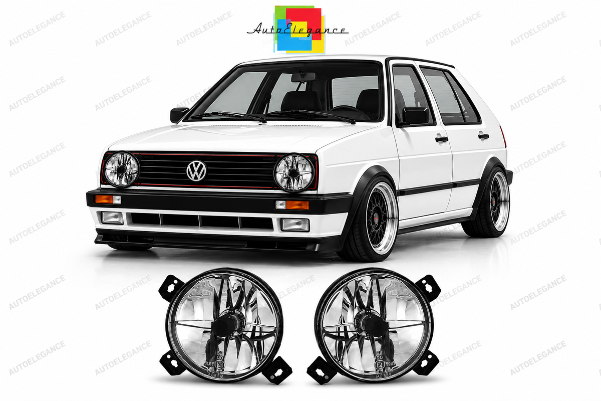 ART.10920  FARI ANTERIORI ADATTO PER VW GOLF 2 08.83-08.91