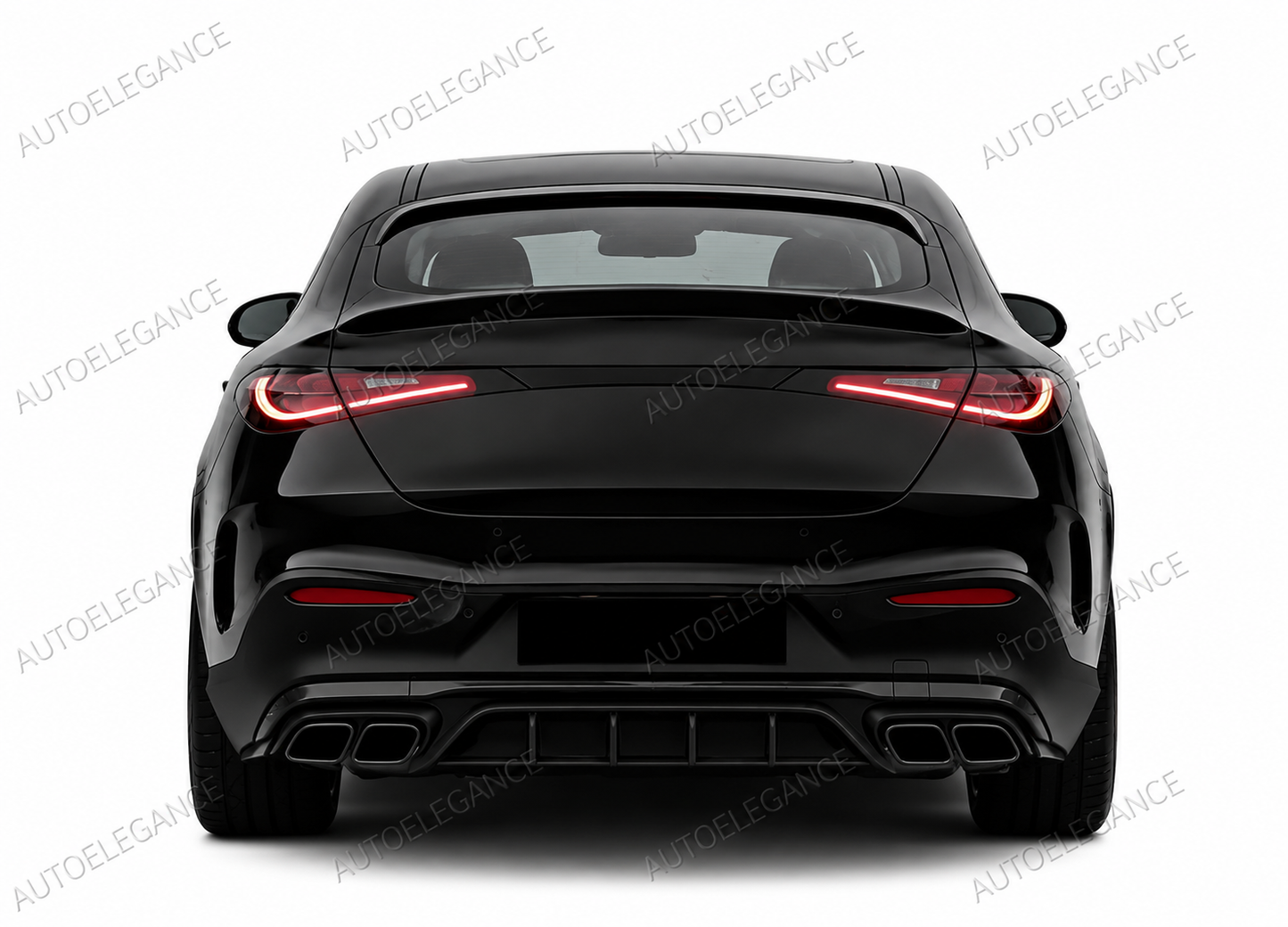 💫Spoiler SUL Tetto Nero Lucido in ABS per Mercedes Benz GLC Coupé C254 2023+💫