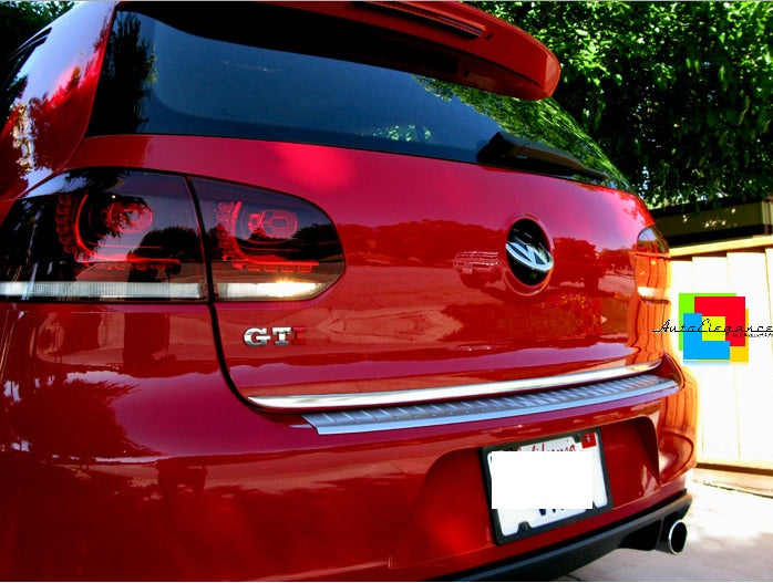 Fanali posteriori Full LED adatti per VW Golf 6 VI (2008-2013) R20 Design Red Sm