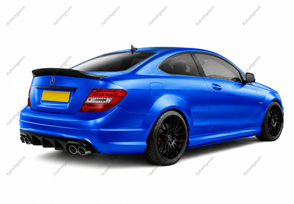 🔥ART.9923 SPOILER POSTERIORE PER MERCEDES CLASSE C COUPE W204 NERO LUCIDO🔥