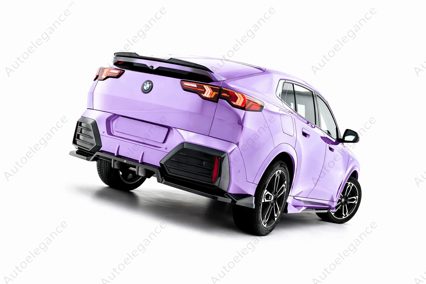 🔥ART.9657 SPLITTER POSTERIORE (CON BARRE VERTICALI) BMW X2 M-Pack / iX2 U10🔥